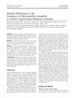 Research paper thumbnail of Marked differences in the frequency of microsatellite instability in gastric cancer from different countries