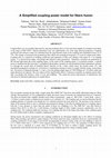 Research paper thumbnail of Simplified coupling power model for fibers fusion