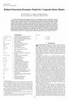 Research paper thumbnail of Refined Structural Dynamics Model for Composite Rotor Blades