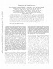 Research paper thumbnail of Low-Temperature Behaviour of Social and Economic Networks