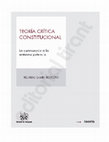 Research paper thumbnail of Teoria critica constitucional. La democracia a la enesima potencia - Ricardo Sanin Restrepo.pdf