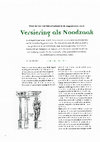 Research paper thumbnail of Versiering als noodzaak. Over de taal van het ornament in de 19de eeuw, Kunstschrift 54 (2010) 2, 22-29.