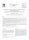 Research paper thumbnail of Identification of hazard conditions for mudflow occurrence by hydrological model