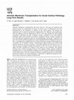 Research paper thumbnail of Amniotic membrane transplantation for ocular surface pathology: long-term results