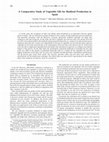 Research paper thumbnail of A Comparative Study of Vegetable Oils for Biodiesel Production in Spain