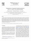 Research paper thumbnail of Optimisation of integrated biodiesel production. Part II: A study of the material balance