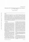 Research paper thumbnail of Measurement of the ϒ ( 1 S ) production cross-section in pp collisions at s = 7 TeV in ATLAS