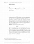 Research paper thumbnail of El arte como aporte a la ginecología y obstetricia