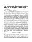 Research paper thumbnail of The Schoolwide Enrichment Model: Responding to talent within a framework of RTI