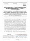 Research paper thumbnail of Multivariate Empirical Contrasts Across 11 Northern Hemisphere Ecosystems