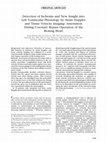 Research paper thumbnail of Detection of ischemia and new insight into left ventricular physiology by strain Doppler and tissue velocity imaging: Assessment during coronary bypass operation of the beating heart