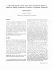 Research paper thumbnail of Craft Production by Classic Maya Elites in Domestic Settings: data from Rapidly Abandoned Structures at Aguateca, Guatemala