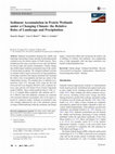 Research paper thumbnail of Sediment Accumulation in Prairie Wetlands under a Changing Climate: the Relative Roles of Landscape and Precipitation