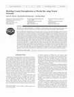 Research paper thumbnail of Modeling Coastal Eutrophication at Florida Bay using Neural Networks