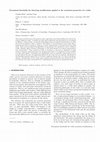 Research paper thumbnail of Perceptual thresholds for detecting modifications applied to the acoustical properties of a violin