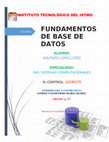 Research paper thumbnail of Fundamentos Base de Datos