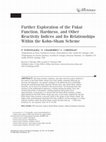 Research paper thumbnail of Further exploration of the Fukui function, hardness, and other reactivity indices and its relationships within the Kohn-Sham scheme