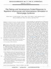 Research paper thumbnail of Central Processing of Acute Muscle Pain in Chronic Low Back Pain Patients: An EEG Mapping Study