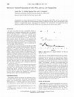 Research paper thumbnail of Microwave Assisted Preparation of CdSe, PbSe, and Cu 2 - x Se Nanoparticles