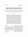 Research paper thumbnail of Atmospheric response to Saharan dust deduced from ECMWF reanalysis (ERA) temperature increments