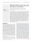 Research paper thumbnail of Methylosoma difficile gen. nov., sp. nov., a novel methanotroph enriched by gradient cultivation from littoral sediment of Lake Constance