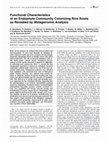 Research paper thumbnail of Functional Characteristics of an Endophyte Community Colonizing Rice Roots as Revealed by Metagenomic Analysis