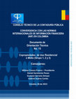 Research paper thumbnail of CONSEJO TÉCNICO DE LA CONTADURÍA PÚBLICA CONVERGENCIA CON LAS NORMAS INTERNACIONALES DE INFORMACIÓN FINANCIERA (NIIF) EN COLOMBIA Consejeros