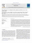 Research paper thumbnail of The performance of a hydrogel nucleus pulposus prosthesis in an ex vivo canine model