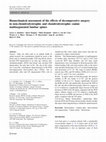 Research paper thumbnail of Biomechanical assessment of the effects of decompressive surgery in non-chondrodystrophic and chondrodystrophic canine multisegmented lumbar spines