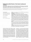 Research paper thumbnail of Pedicle Screw-Rod Fixation of the Canine Lumbosacral Junction