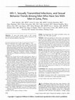 Research paper thumbnail of HIV1, Sexually Transmitted Infections, and Sexual Behavior Trends Among Men Who Have Sex With Men in Lima, Peru