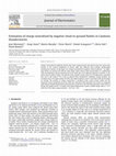 Research paper thumbnail of Estimation of charge neutralized by negative cloud-to-ground flashes in Catalonia thunderstorms