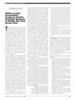 Research paper thumbnail of Ability of Lipid Accumulation Product to Identify Metabolic Syndrome in Healthy Men From Buenos Aires