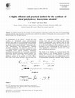 Research paper thumbnail of ChemInform Abstract: A Highly Efficient and Practical Method for the Synthesis of Chiral Polyhydroxy Diacetylenic Alcohols