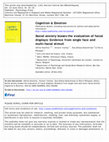 Research paper thumbnail of Social anxiety biases the evaluation of facial displays: Evidence from single face and multi-facial stimuli