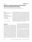 Research paper thumbnail of Resveratrol: A Natural Compound with Pharmacological Potential in Neurodegenerative Diseases