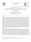 Research paper thumbnail of Les premiers peuplements de l'Europe centrale et de l'Est