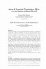 Research paper thumbnail of Areas de Atención Prioritaria en México: una óptica medioambiental