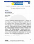 Research paper thumbnail of Incubação de empreendimentos populares: apropriando metodologias de intervenção às contingências dos processos