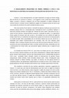 Research paper thumbnail of O DESLOCAMENTO MIGRATÓRIO DE TRIBOS CIMÉRIAS E CITAS E SUA RELEVÂNCIA NA HISTÓRIA DAS GRANDES CIVILIZAÇÕES NOS SÉCULOS VIII-VI A.C