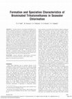 Research paper thumbnail of Formation and Speciation Characteristics of Brominated Trihalomethanes in Seawater Chlorination