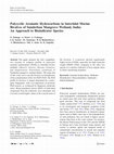 Research paper thumbnail of Polycyclic Aromatic Hydrocarbons in Intertidal Marine Bivalves of Sunderban Mangrove Wetland, India: An Approach to Bioindicator Species