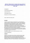 Research paper thumbnail of Efectos tóxicos en el ovario por inhalación de pasta base de cocaína en ratones. Bioterio C.E.S, 1996-1998