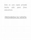 Research paper thumbnail of PROHIBIDA SU VENTA