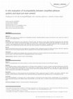 Research paper thumbnail of In vitro evaluation of incompatibility between simplified adhesive systems and dual-cure resin cement