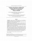 Research paper thumbnail of Sympatric diversification as influenced by ecological opportunity and historical contingency in a young species lineage of whitefish