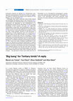 Research paper thumbnail of ‘Big bang’ for Tertiary birds? A reply