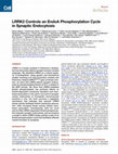 Research paper thumbnail of LRRK2 Controls an EndoA Phosphorylation Cycle in Synaptic Endocytosis