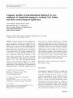 Research paper thumbnail of Congener profiles of polychlorinated biphenyls in core sediments of Sunderban mangrove wetland (N.E. India) and their ecotoxicological significance