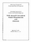 Research paper thumbnail of 90th Annual Convention Poster Presentations and Abstracts